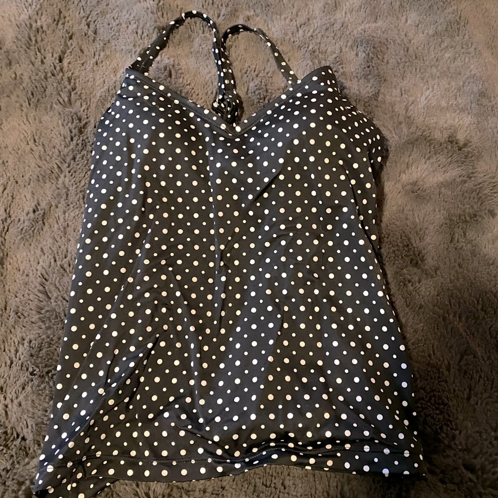 Jag sz M Polkadot tankini
